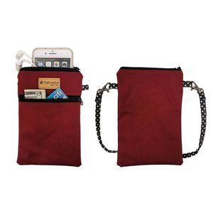 Crossbody Shoulder Travel Ziered Wallet Purse Clutch Phone Bag :O
